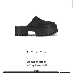 REVOLVE Jeffrey Campbell Clogge in Black